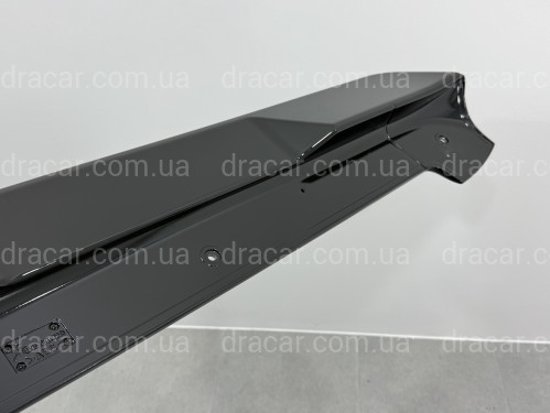Спойлер козирок Suzuki Grand Vitara 2006-2015 ABS пластик, колір чоний глянець артикул 9075