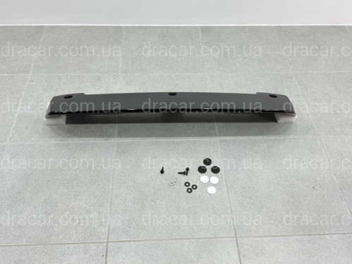 Спойлер козирок Suzuki Grand Vitara 2006-2015 ABS пластик, колір чоний глянець артикул 9075