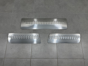 Накладки на пороги Mercedes Sprinter W906 2006-2013 (широкі) 3 шт.