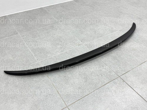 Спойлер лип на багажник BMW series 5 F10 2010-2016 ABS пластик, чорний глянець артикул 8926