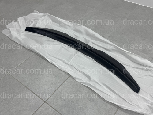 Спойлер ліп стиль PSM для Audi A4 B8 2008-2016 ABS пластик, колір чорний глянець артикул 9112