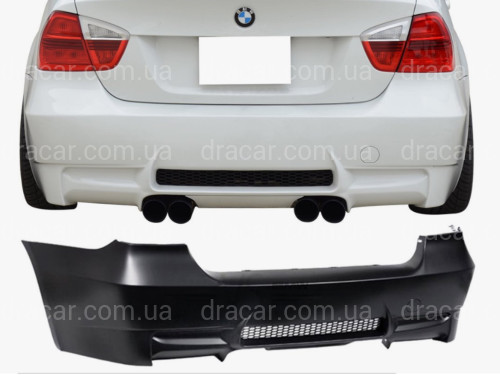 Бампер задній M3 Style BMW 3 Series E90 2005-2011 артикул 9193