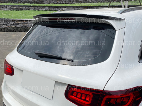 Спойлер  Mercedes-Benz GLC X253 2015-2023 ABS пластик колір, чорний глянець артикул 9130