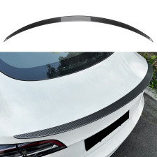 Спойлер ліп для Tesla Model 3 2017-2024 ABS пластик, колір карбон