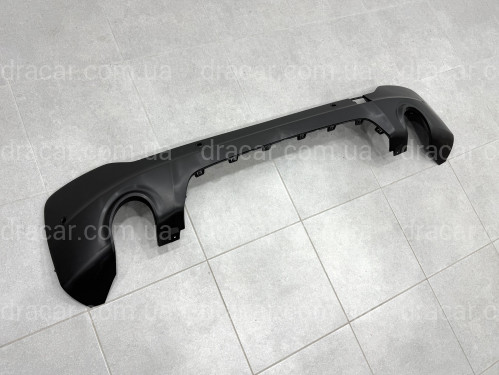 Накладка дифузор заднього бампера M Paket під парктроніки для BMW X4 F26 2014-2018 артикул 3427