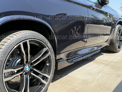 Накладки під пороги Paradigma M-Perfomance BMW X5 F15 2шт., колір чорний глянець артикул 8710