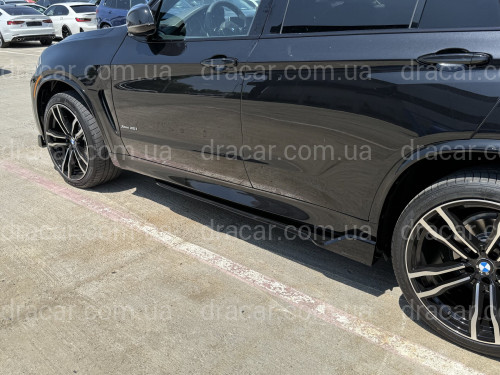 Накладки під пороги Paradigma M-Perfomance BMW X5 F15 2шт., колір чорний глянець артикул 8710