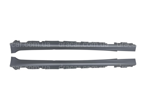 Накладки на пороги M-paket BMW 5 series F10 F11 2010-2016 артикул 7925