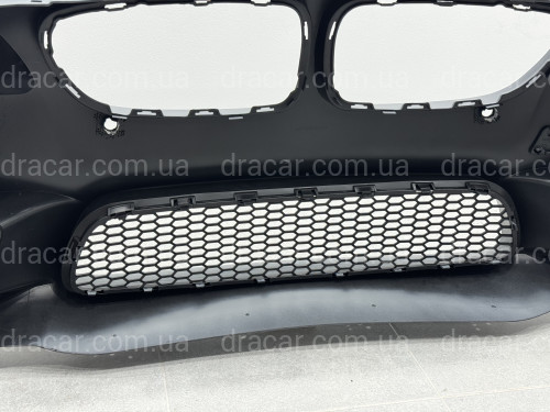 Передній бампер у зборі стиль M5 стиль для BMW 5 Series F10 F11 2010-2016 ПІД ПАРКТРОННИКИ артикул 7920