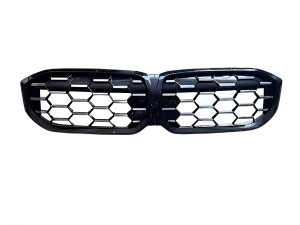 Решітка радіатора соти Black / Silver BMW 3 series G20 G21 рестайлінг 2022+ 51135A357F9
