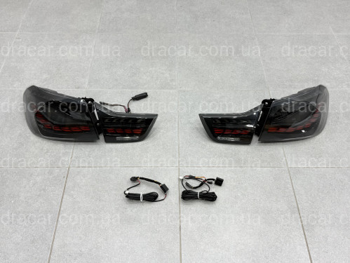 Задні ліхтарі SMOKE M4 Style GTS BMW 4 series F32 F33 F36 F82 F83 артикул 9032