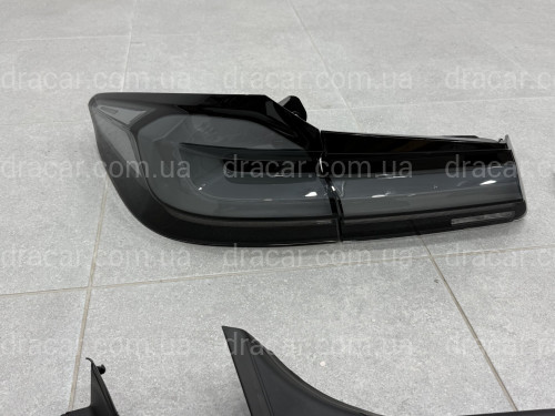 Задні димчасті LED ліхтарі LCI 2020+ для BMW G30 2017-2020  артикул 9285