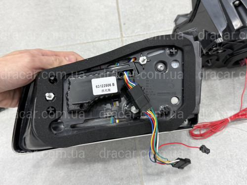 Задні димчасті LED ліхтарі LCI 2020+ для BMW G30 2017-2020  артикул 9285