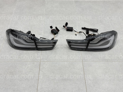 Задні димчасті LED ліхтарі рестайлінг для BMW 4 series F32 F33 F36 F82 F83 2013-2020 артикул 9283