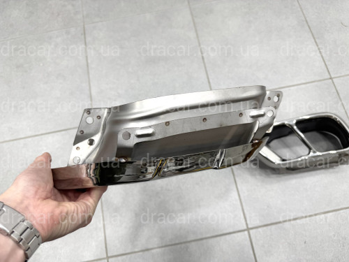 Насадки на вихлопні труби M50i LCI для BMW X5 G05 / X6 G06 / X7 G07 хром артикул 9322
