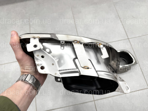 Насадки на вихлопні труби M Paket LCI для BMW X5 G05 / X6 G06 / X7 G07 хром артикул 9326