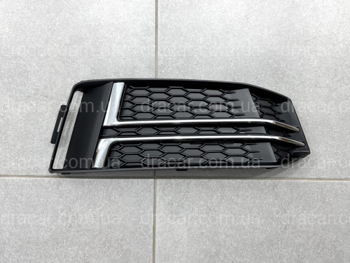 Накладка переднього бампера AUDI A4 B9 2015-2019 ПРАВА СТОРОНА артикул 3626