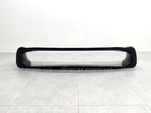 Спойлер високий Mugen RR Honda Civic 4D 2007-2011 ABS пластик, колір чорний глянець артикул 5318