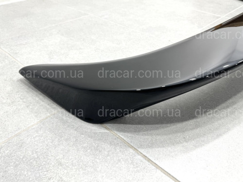 Спойлер на багажник Mazda 6 2008-2012 ABS пластик, колір чорний глянець артикул 9081
