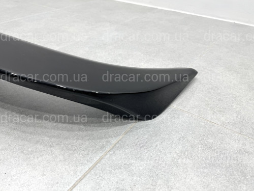 Спойлер на багажник Mazda 6 2008-2012 ABS пластик, колір чорний глянець артикул 9081