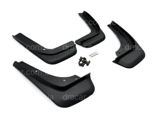 Бризковики Volvo C30 2009-2012, комплект 4 шт. артикул 9396