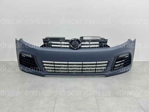 Передній бампер R20 style Volkswagen Golf 6 2008-2013 артикул 9235