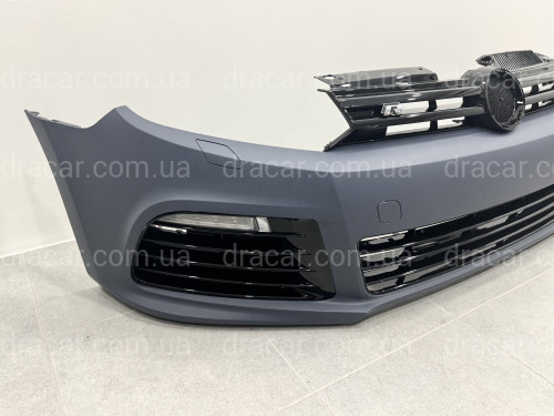 Передній бампер R20 style Volkswagen Golf 6 2008-2013 артикул 9235