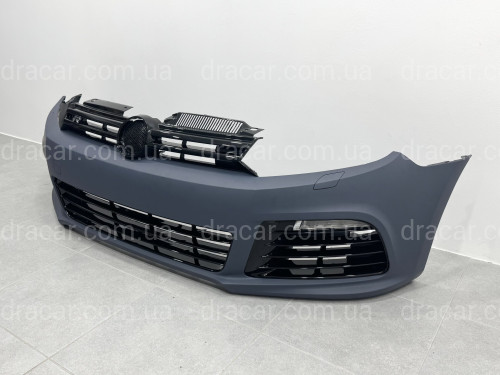 Передній бампер R20 style Volkswagen Golf 6 2008-2013 артикул 9235