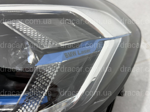 Фари стиль Laser LCI 2022+ рестайлінг замість дорестайлінгових BMW X3 G01 X4 G02 2018-2021 2шт. з заміною бампера на 2022-2024 артикул 6010