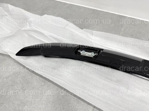 Спойлер козирок на кришку багажника Toyota Yaris 2011-2015 ABS пластик, колір чорний глянець артикул 3591