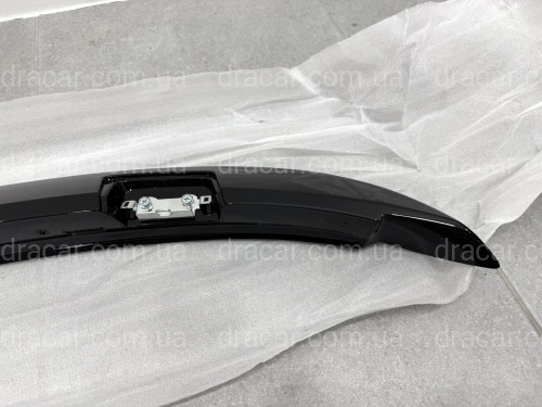 Спойлер козирок на кришку багажника Toyota Yaris 2011-2015 ABS пластик, колір чорний глянець артикул 3591