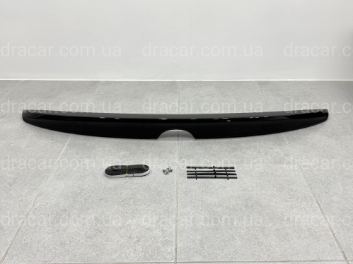 Спойлер ліп багажника Toyota Camry 55 2015-2017 USA ABS пластик, колір чорний глянець артикул 3991