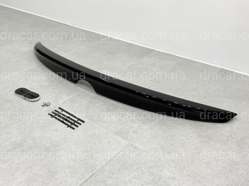 Спойлер ліп багажника Toyota Camry 55 2015-2017 USA ABS пластик, колір чорний глянець артикул 3991