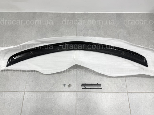 Спойлер ліп багажника Mazda 3 седан 2009–2013 ABS пластик, колір чорний глянець артикул 3676