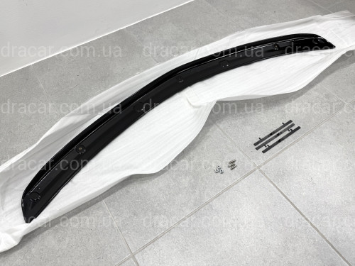 Спойлер ліп багажника Mazda 3 седан 2009–2013 ABS пластик, колір чорний глянець артикул 3676