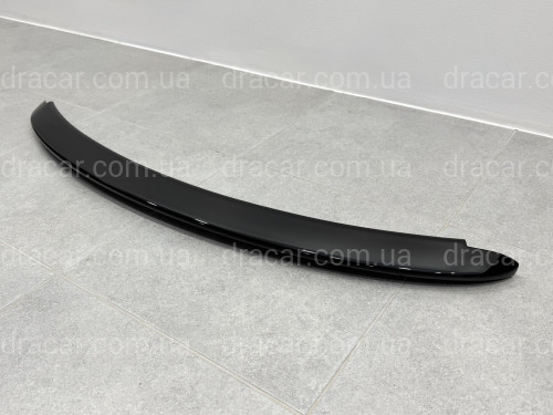 Спойлер козирок на кришку багажника Toyota Yaris 2005-2010 ABS пластик, колір чорний глянець артикул 6210