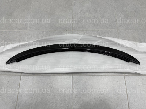 Спойлер козирок на кришку багажника Toyota Yaris 2005-2010 ABS пластик, колір чорний глянець артикул 6210