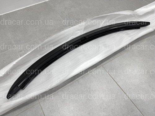 Спойлер козирок на кришку багажника Toyota Yaris 2005-2010 ABS пластик, колір чорний глянець артикул 6210