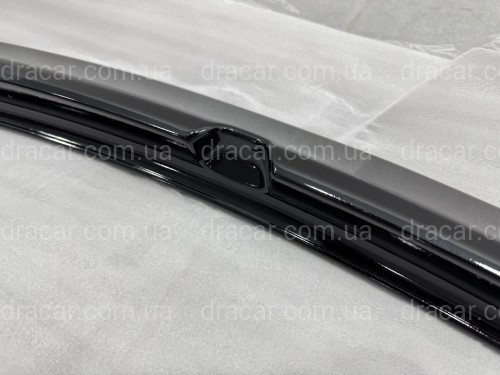 Спойлер козирок на кришку багажника Toyota Yaris 2005-2010 ABS пластик, колір чорний глянець артикул 6210