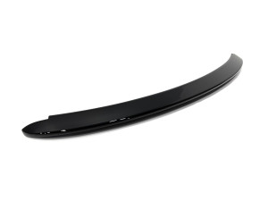 Спойлер козирок на кришку багажника Toyota Yaris 2005-2010 ABS пластик, колір чорний глянець