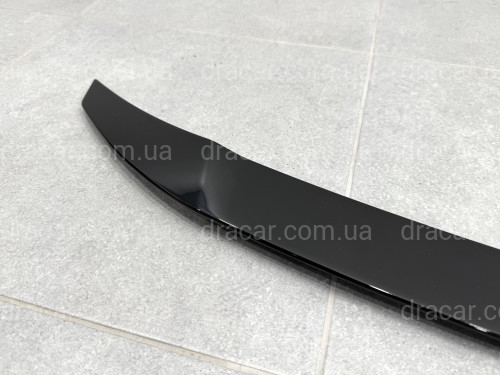 Спойлер ліп Hyundai Elantra CN7 21+ ABS пластик, колір чорний глянець артикул 1536