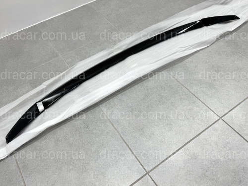 Спойлер ліп Hyundai Elantra CN7 21+ ABS пластик, колір чорний глянець артикул 1536