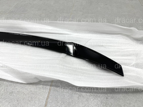 Спойлер ліп Hyundai Elantra CN7 21+ ABS пластик, колір чорний глянець артикул 1536