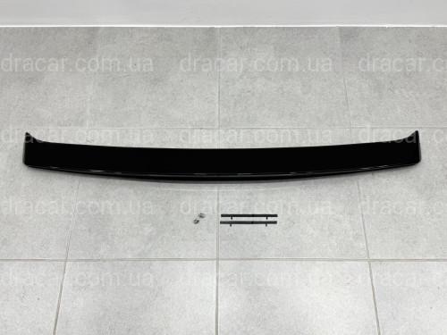 Спойлер ліп на багажник Honda Civic 4D 2006-2011 ABS пластик, колір чорний глянець артикул 411