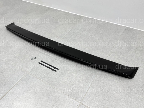 Спойлер ліп на багажник Honda Civic 4D 2006-2011 ABS пластик, колір чорний глянець артикул 411