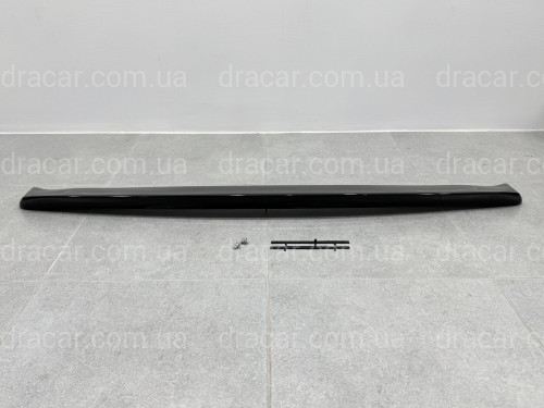 Спойлер ліп на багажник Honda Civic 4D 2006-2011 ABS пластик, колір чорний глянець артикул 411