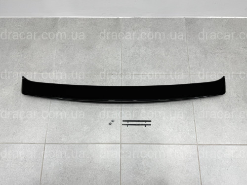 Спойлер ліп на багажник Honda Civic 4D 2006-2011 ABS пластик, колір чорний глянець артикул 411