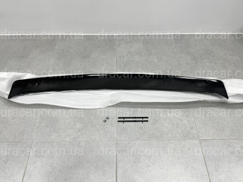 Спойлер ліп на багажник Honda Civic 4D 2006-2011 ABS пластик, колір чорний глянець артикул 411