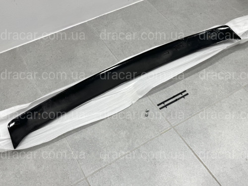 Спойлер ліп на багажник Honda Civic 4D 2006-2011 ABS пластик, колір чорний глянець артикул 411