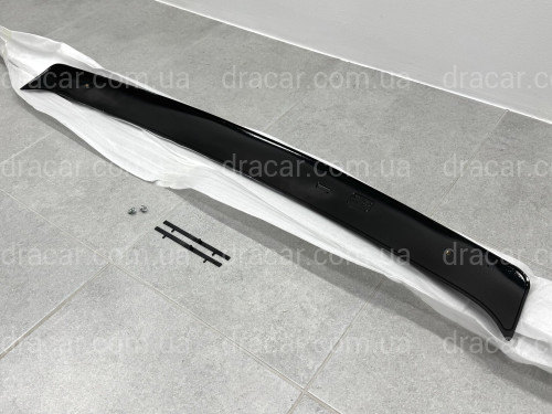 Спойлер ліп на багажник Honda Civic 4D 2006-2011 ABS пластик, колір чорний глянець артикул 411